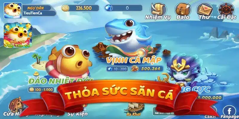 Bắn cá tiểu tiên với các sự kiện và khuyến mãi hấp dẫn